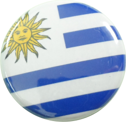 Argentinien Flagge Button